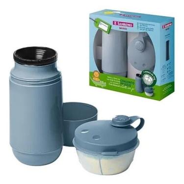 Imagem de Conjunto Garrafa 250ML C/ Pote Leite Em Pó Sanremo SR100163