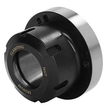 Imagem de Acouto Collet Chuck ER50 100mm de Diâmetro Sete Furos Ferramenta de Aço Carbono para Tornos e Fresadoras CNC