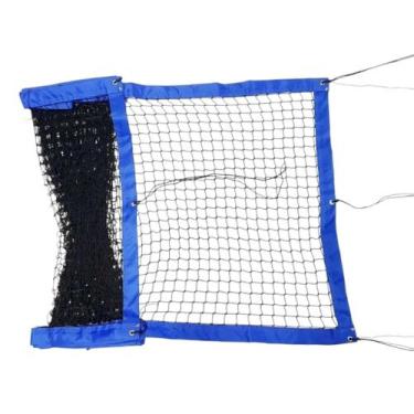 Imagem de Rede Beach Tennis 04 Lonas Nylon Malha 4,5 x 4,5 Cm Pangué, Preto, Úni