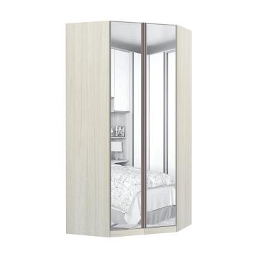 Imagem de Guarda-Roupa Modulado Canto Closet 2 Portas Com Espelho Luciane Móveis
