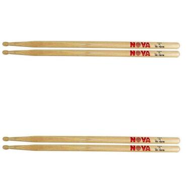 Imagem de Kit 2 Pares Baquetas Nova 7A Mad Vic Firth Cod6093