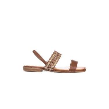 Imagem de Sandália Feminina Mississipi Salto Baixo Tabaco-Feminino