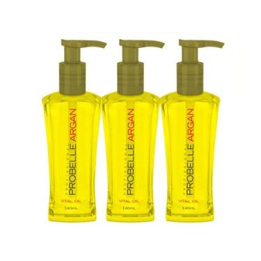 Imagem de Kit 3 Oleo Argan 140 Ml Probelle