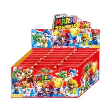 Imagem de Figuras De Ação Super Mario Anime Caixa Surpresa 2-24pcs Brinquedos De
