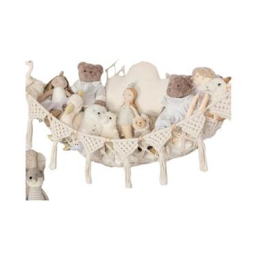 Imagem de Rede De Armazenamento De Pelúcias Gigante: Decoração De Parede Para Qu