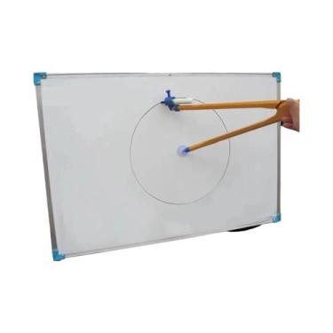 Imagem de Compasso De Precisão Grande Para Ensino De Matemática Em Quadro Branco