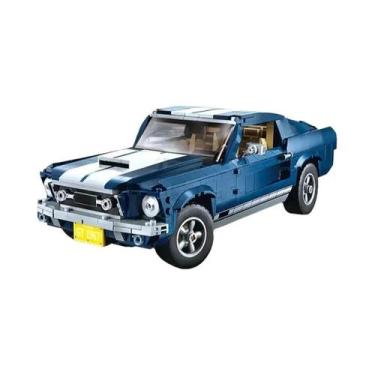 Imagem de Blocos De Montagem De Carro Esportivo Mustang Para Meninos, 1471 Peças