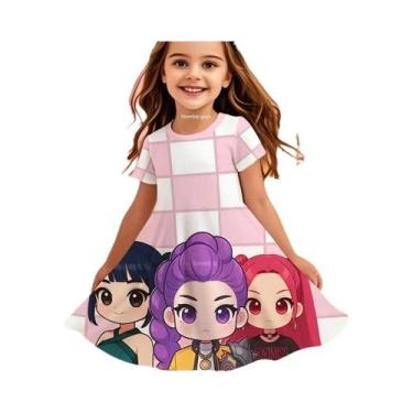 Imagem de Vestido Casual De Praia Para Meninas, Estilo Kpop, Caçadoras De Demôni