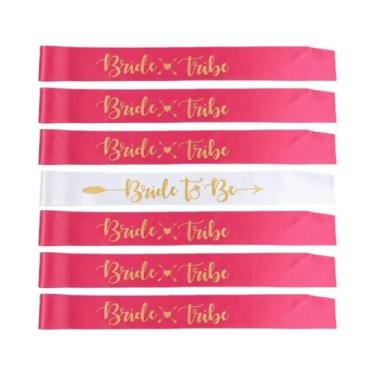 Imagem de Conjunto De Faixas Para a Tribo Da Noiva Para Casamento, Chá De Panela