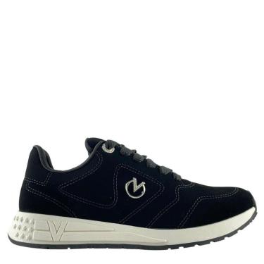 Imagem de Tênis Via Marte Feminino Casual Preto com Fecho em Cadarço-Feminino