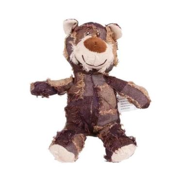 Imagem de Urso De Pelúcia Indestrutível Com Som Para Cães Mastigadores Fortes - 