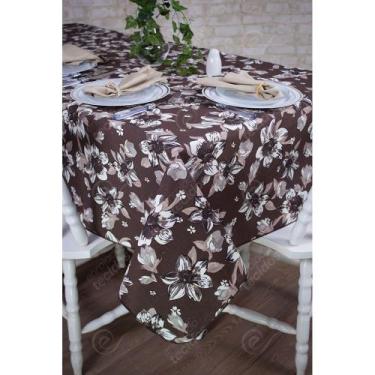 Imagem de Toalha de Mesa Retangular em Tecido Impermeável Acqua Linea Tírio Marr
