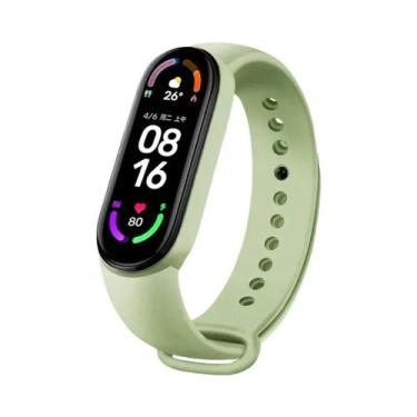 Imagem de Pulseira De Silicone Para Xiaomi Mi Band 4 5 6 7, Pulseira Esportiva M