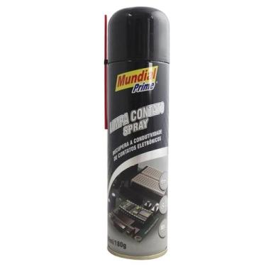 Imagem de Limpa Contato Spray 300ml Mundial Prime, Preto