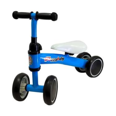 Imagem de Bicicleta De Equilibrio Infantil 4 Rodas Sem Pedal Até 20Kg - Moas Ind