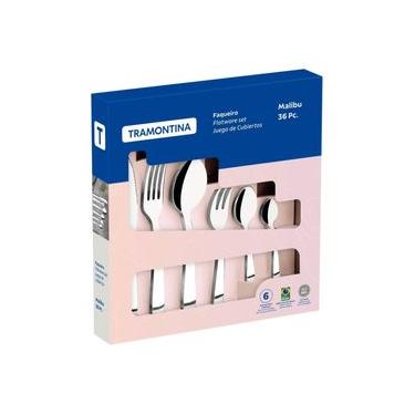 Imagem de Faqueiro Tramontina Malibu 36 peças em Aço Inox