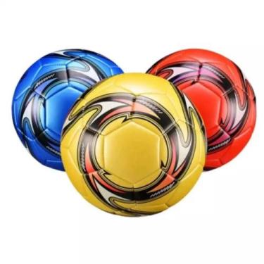 Imagem de Bola De Futebol Campo Oficial Grande PVC Tamanho 5 - WELLMIX