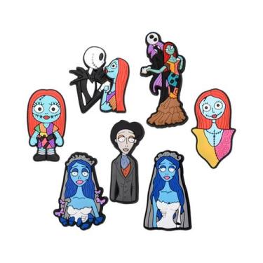 Imagem de Pingentes De Sapato Coraline Secret Door Cartoon, Conjunto De 5-25 Peç