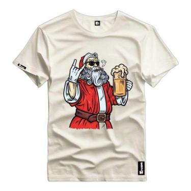 Imagem de Camisa Camiseta Natal Papai Noel Algodão Premium Verao 2026 - Hard Sev