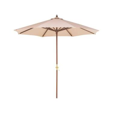 Imagem de Ombrelone Tramontina em Madeira e Poliéster Bege sem Base 2,7m 1499900