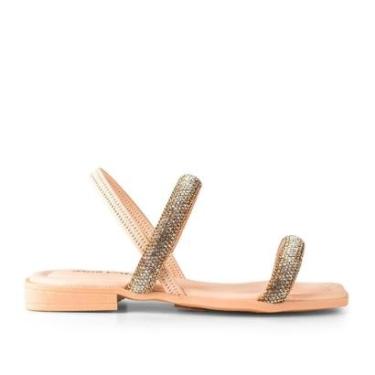 Imagem de Sandália Pink Cat Infatil de Salto Baixo V4662-Feminino