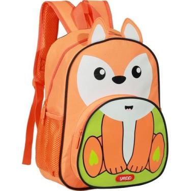 Imagem de Mochila Infantil Baby Masculina Bichinhos Yepp MIM6347 Estampa:Raposa