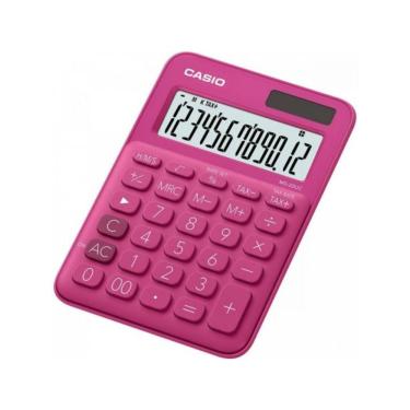 Imagem de Calculadora De Mesa Casio Ms20uc 12 Dígitos Pink