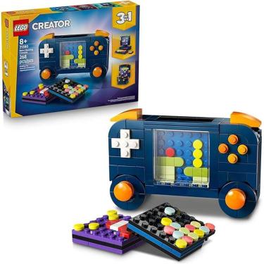 Imagem de Blocos de Montar - Creator 3em1 Console de Jogos Retro - LEGO M BRINQ