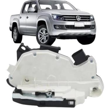 Imagem de Fechadura Eletrica Porta Dianteira Esquerda Amarok e Tiguan 07 Pinos -