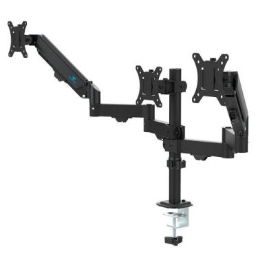 Imagem de Suporte de Mesa Articulado para 3 Monitores de 17" a 27" Ergofirst, Aj