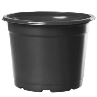Imagem de Pote Holambra Estufas e Viveiros Nutriplan Preto - Kit 100