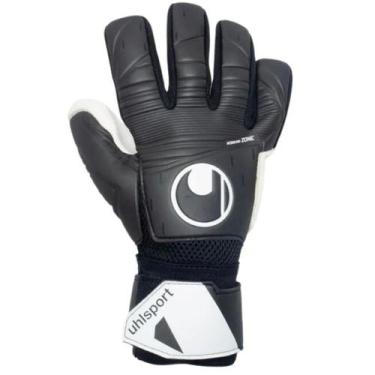 Imagem de Luva Uhlsport Goleiro Supersoft HN Original 1magnus - Preto/Branco - 9