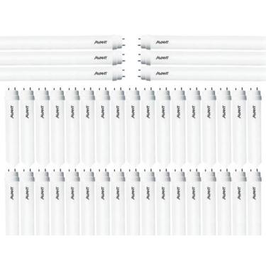 Imagem de Kit 40 lampada led tubolar t8 09w 60cm 6500k avant ourolux - Avant / O