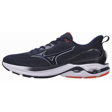 Imagem de Tênis de Corrida Mizuno Wave Dynasty 8, 41, Azul