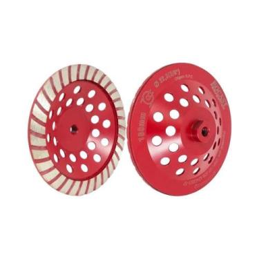 Imagem de Rebolo desbaste esmerilhadeira 180mm m14 rocast 254,0004 - brand