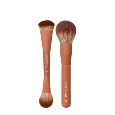 Imagem de Kit Mascavo Pro Series Pincel de Maquiagem 01 + Pincel 03