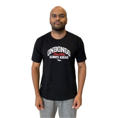 Imagem de Camiseta Onbongo Masculina World Wide Always Original ON 564, GG, Pret