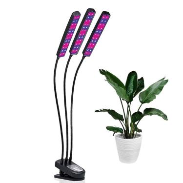 Imagem de Lampada de Cultivo Luminaria LED Planta Crescimento Luz Ultravioleta UV Temporizador Ho...