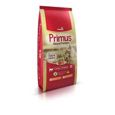Imagem de Ração Primus  Natural Premium para Gatos Adultos - Argepasi Alimentos