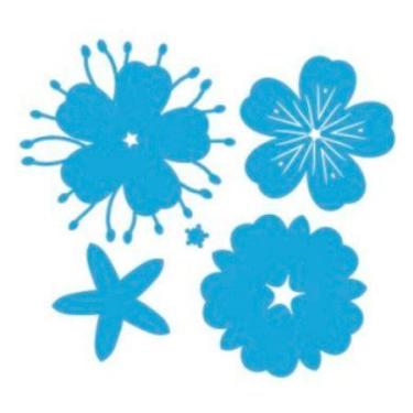 Imagem de Faca de Corte AM - Flores - Art & Montagem