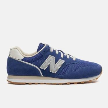 Imagem de Tênis New Balance Masculino 373v2 , 42BR, Azul