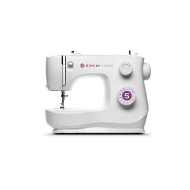 Imagem de Máquina de Costura Singer M2505 Doméstica 10 Pontos e 70 Possibilidades Branco 220V