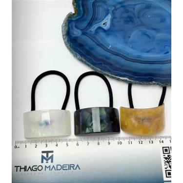 Imagem de Amarrador Acrílico Curvado Madreperola - 1 Unidade para Acessórios de 