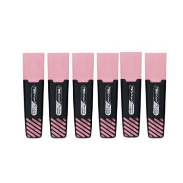 Imagem de Marca Texto Liqeo Pastel Rosa Tris - 6 unidades