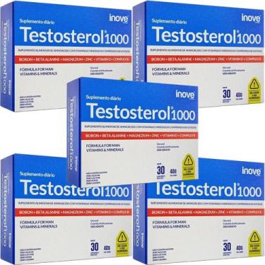 Imagem de Kit 5X Testosterol 1000 - 30 Comprimidos - Inove Nutrition