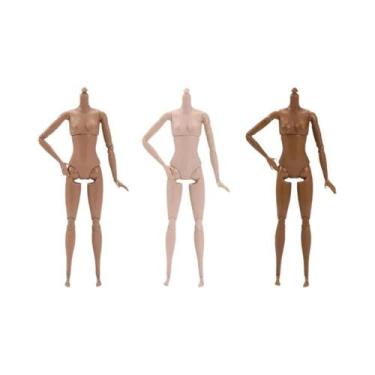Imagem de Figura BJD Feminina Articulada Em Escala 1/6, Corpo De Boneca Supermod