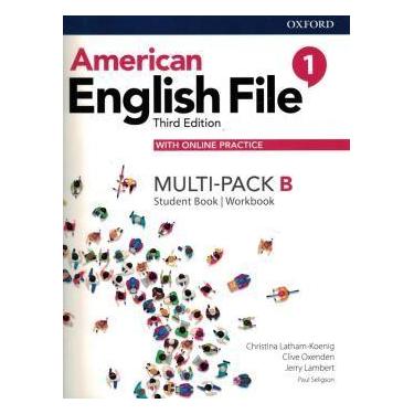 Imagem de American English File 1b - Multi-pack With Online Practice - 3rd Ed - 