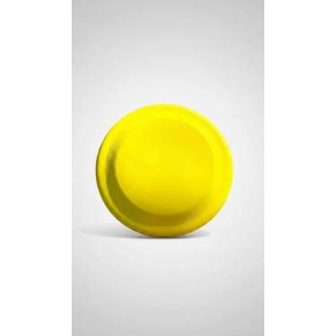 Imagem de Frisbee Aerodinâmico Pet Grande 23.5cm Amarelo - Congratulations Store