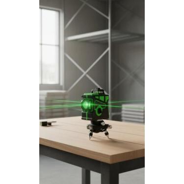 Imagem de Nível Laser 12 Linhas 3D Autonivelante com Tripé Kit - Congratulations