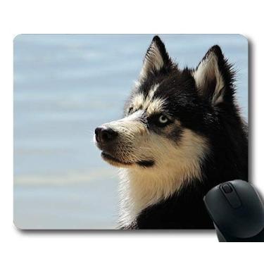 Mouse pad redondo, filhote Golden Retriever cachorro no mouse pad para  jogos de animais de estimação jovens